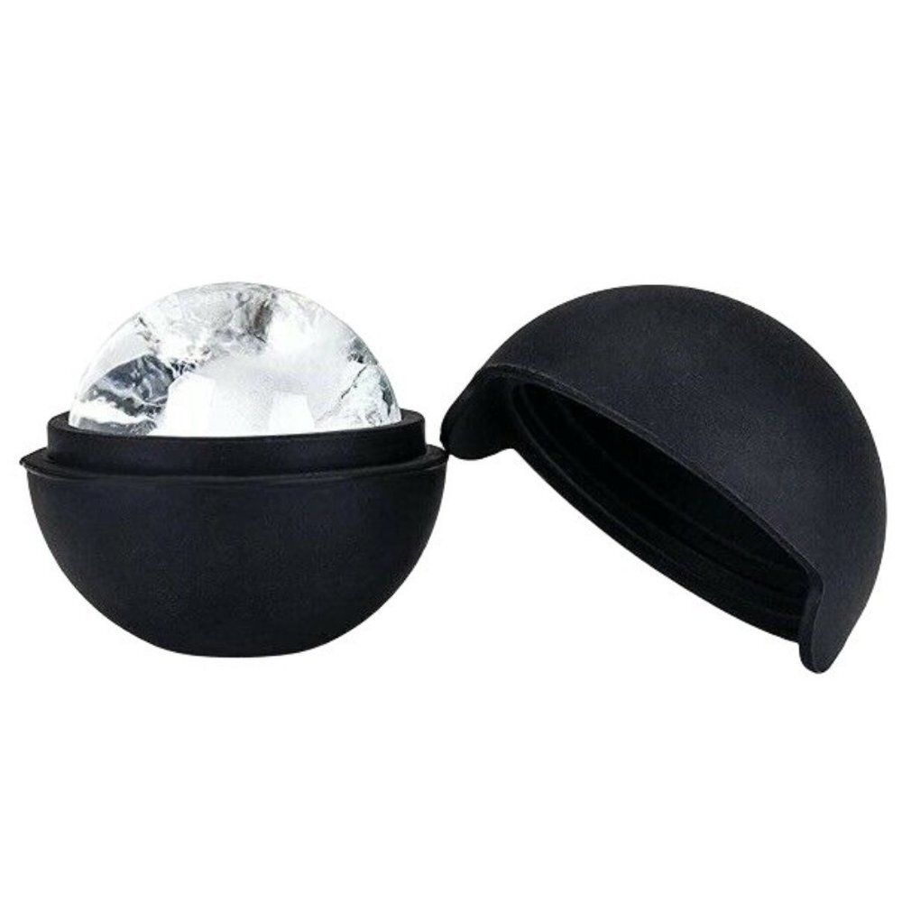 Viski Ice Spheres Glacier Rocks Silicone Food Safe Mold Ice Cube 1 Count